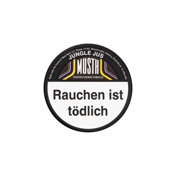 MUSTH Tabak Jungle Jus 200g - ShishaDome